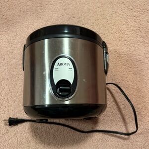 Aroma Stainless Steel Rice Cooker